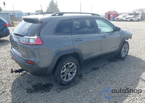 2022 Jeep Cherokee Trailhawk 4X4 из США, поврежденный, VIN 1C4PJMBX2ND525770